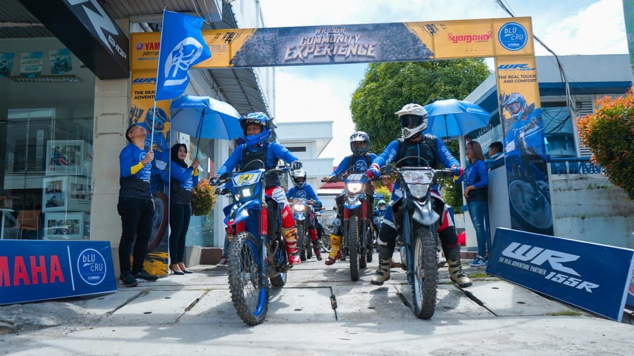 Adventure Bersama Wr 155 R Dalam Blu Cru Community Fun Riding Experience di Lampung