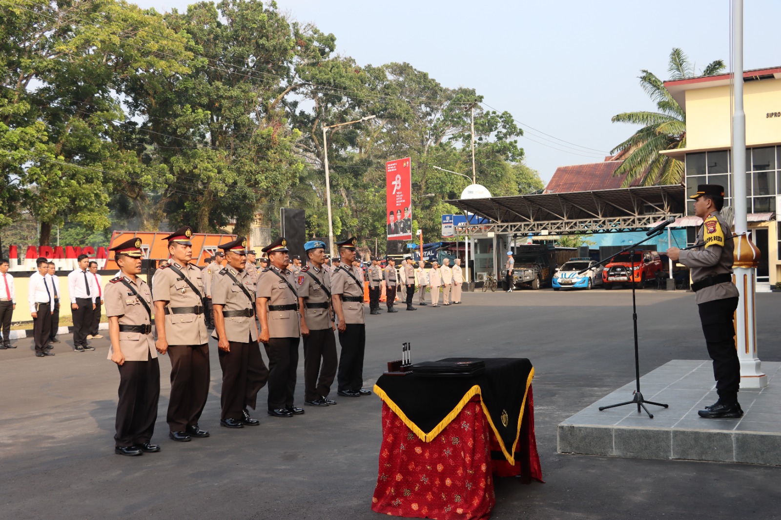 Kapolsek dan Kasi Humas Polresta Bengkulu Berganti, Ini Penggantinya