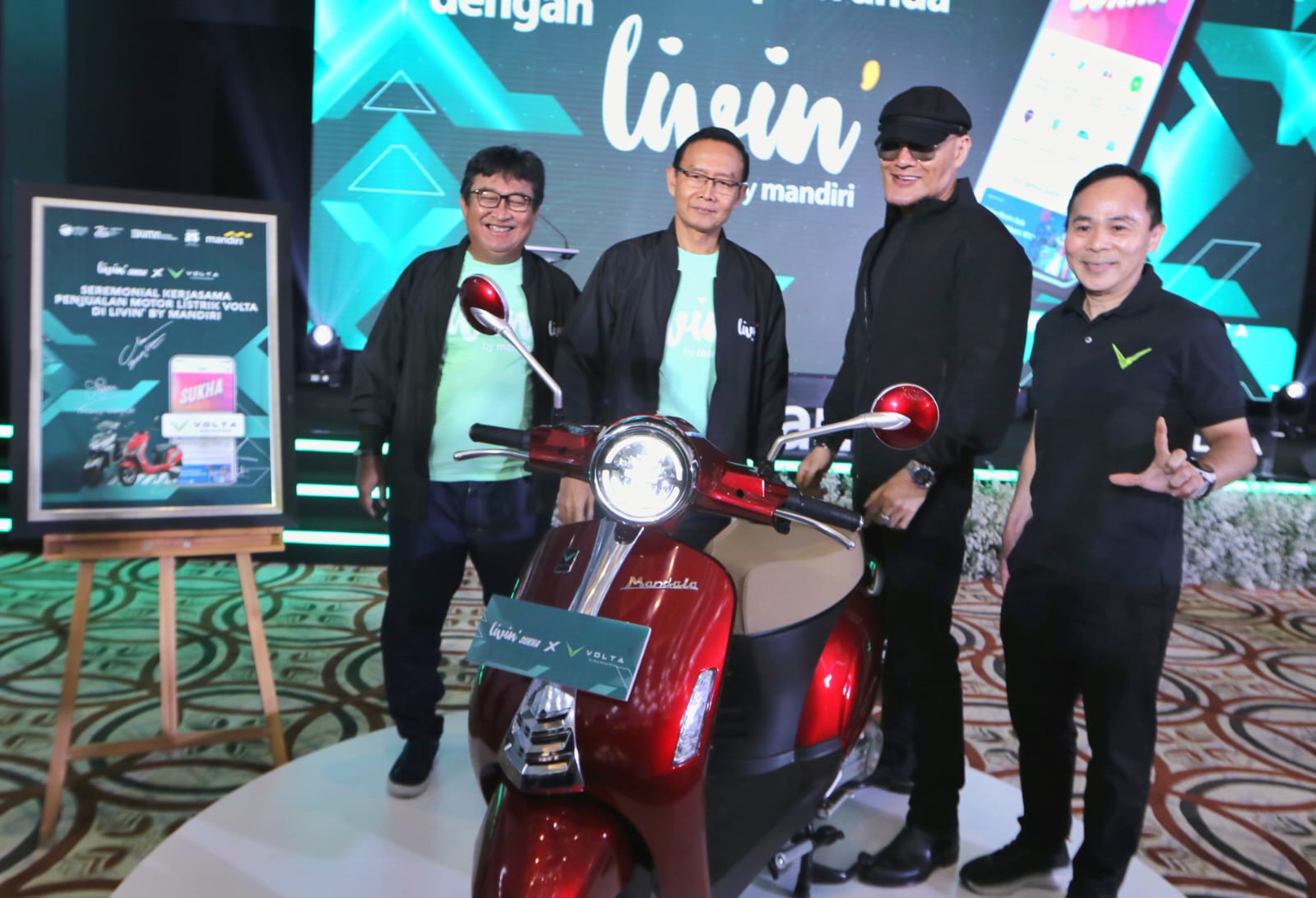 Bank Mandiri Perkuat Kolaborasi dengan Volta, MCAS Group Hadirkan Layanan Pembelian Motor Listrik 