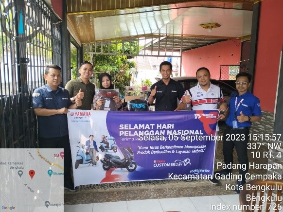 Hari Pelanggan Nasional, Yamaha Thamrin Brothers Rayakan Yamaha Costumer Day 2023