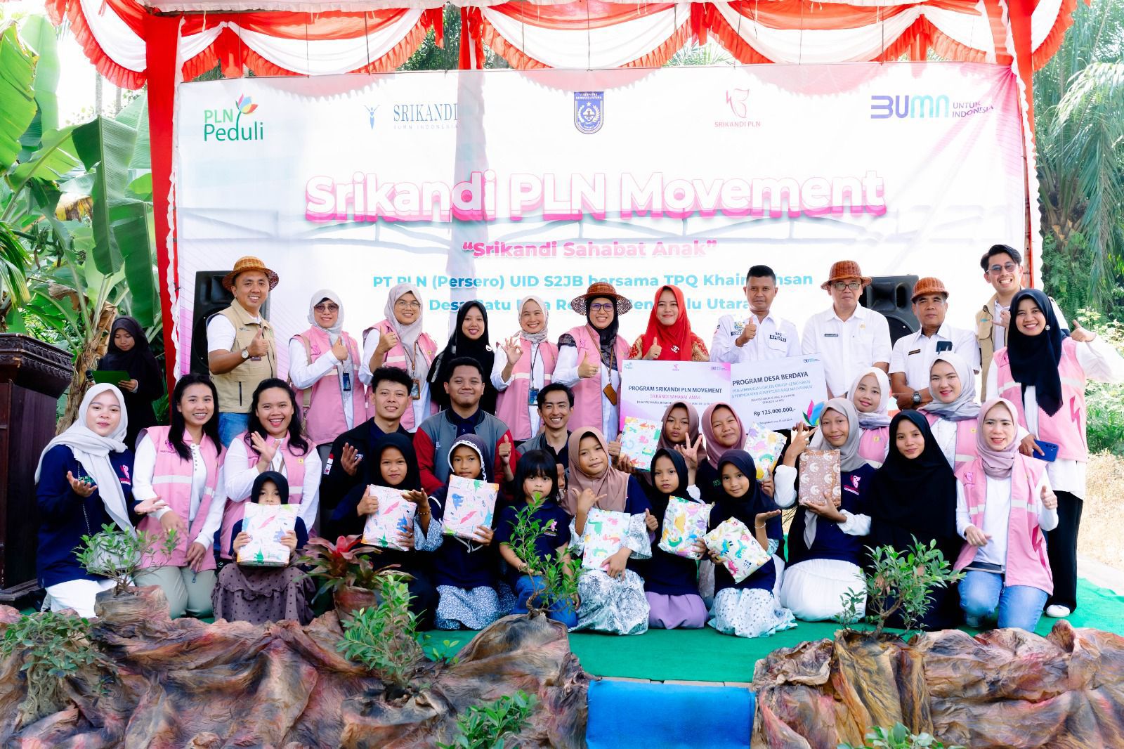 Tingkatkan Pendidikan Anak di TPQ Khairul Ihsan, Srikandi PLN Gelar Program Srikandi Sahabat Anak