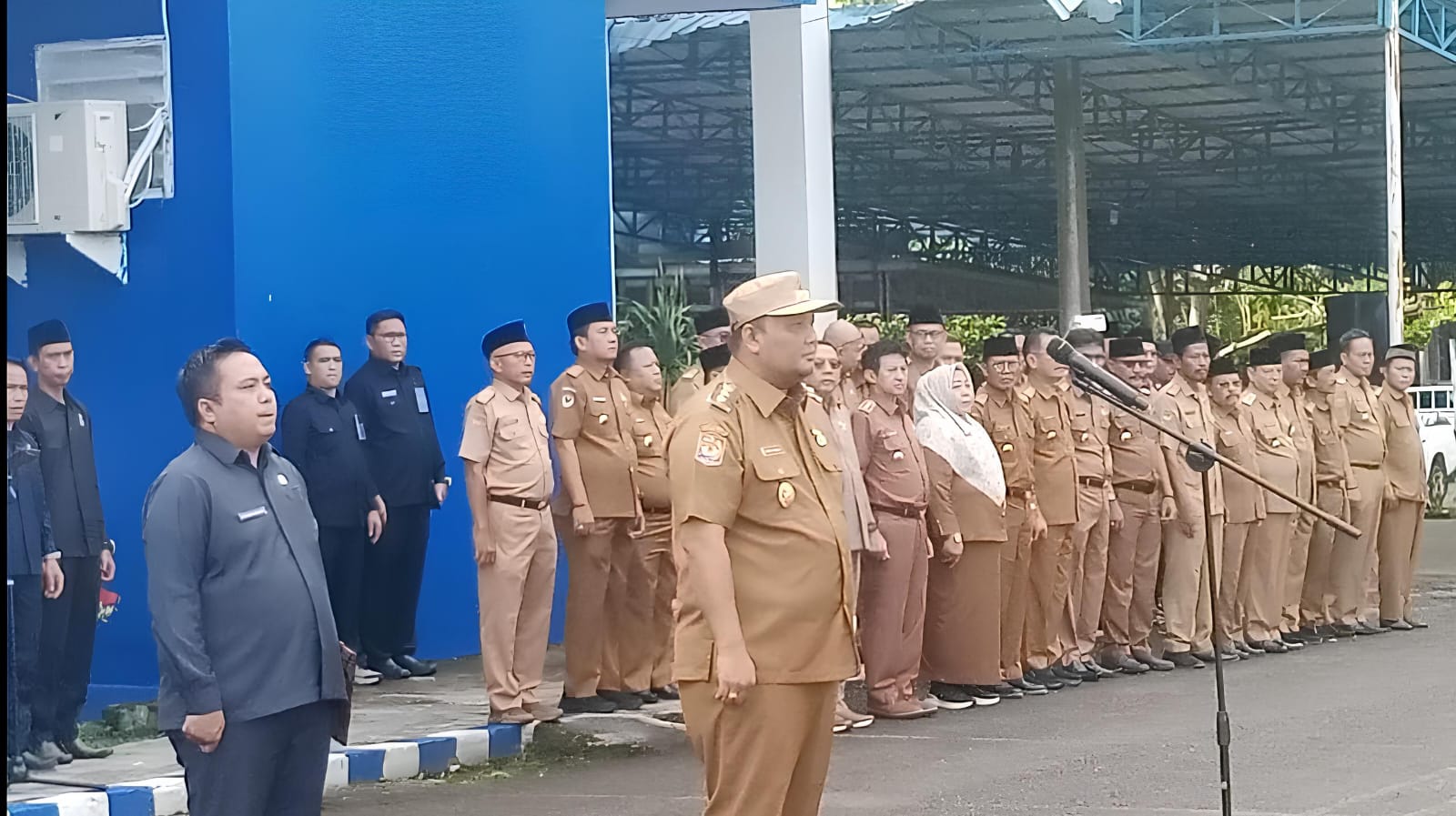 Ronny Tobing Pimpin Apel Perdana, Ajak ASN Bersinergi Bangun Bengkulu