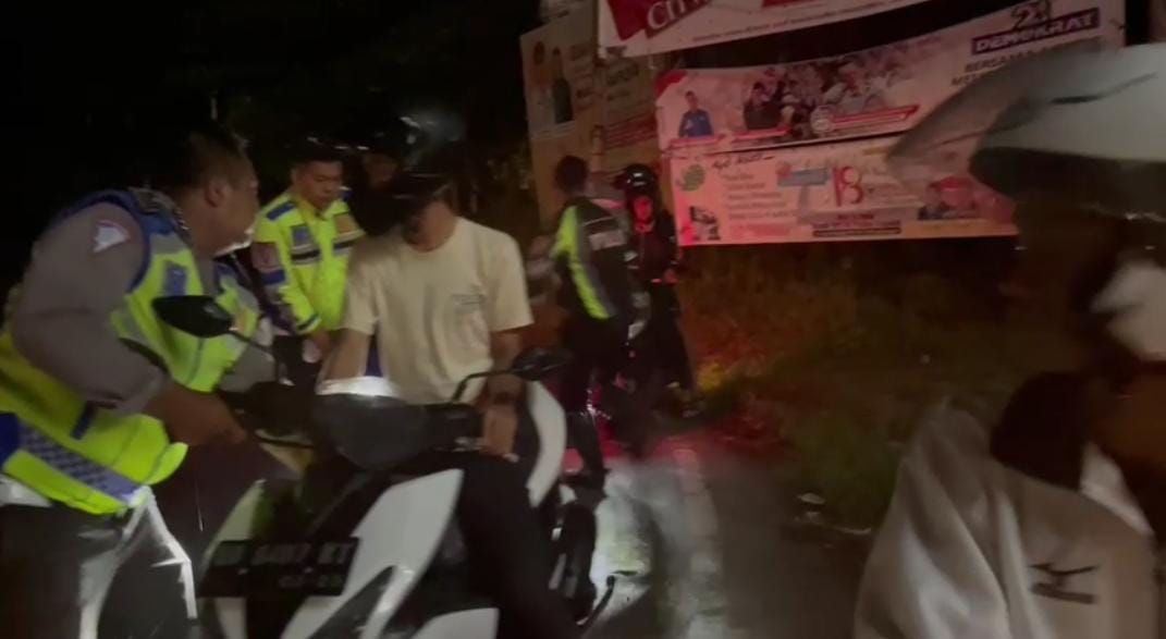 Balapan Liar di Pantai Panjang, 8 unit Motor Diangkut Polisi  