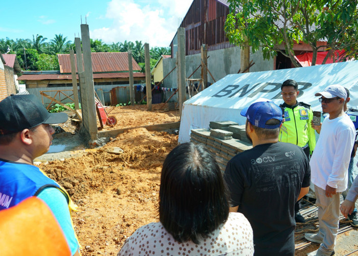 Progres Pembangunan Rumah Korban Gempar Lambat, Gubernur Bengkulu Turun Tangan 