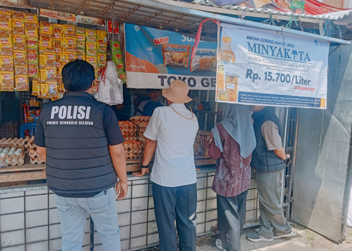 Antisipasi Penimbunan Selama Ramadan, Unit Tipidter Polres BS Sidak Pasar Ampera