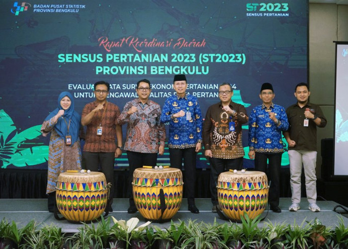 Rakorda ST2023: Pemprov Bengkulu Fokus pada Data Akurat untuk Kebijakan Pertanian