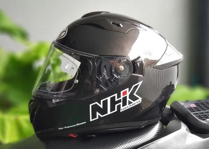 NHK GP Prime, Helm Full Face dengan Segudang Fitur Keselamatan Maksimum