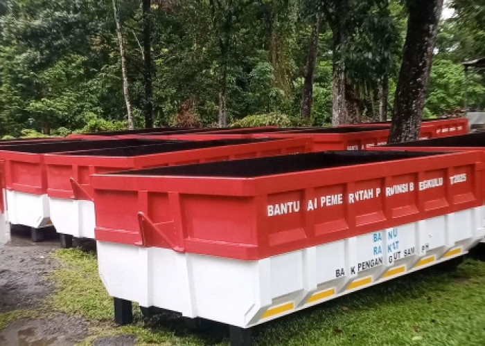 Atasi 400 Ton Sampah Harian, Pemkot Bengkulu Siapkan 25 Kontainer Baru di Pasar dan Instansi Vertikal 