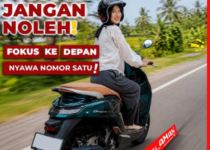 Astra Motor Bengkulu Bagikan Tips Berkendara Aman, Jangan Menoleh Saat Motor Masih Melaju