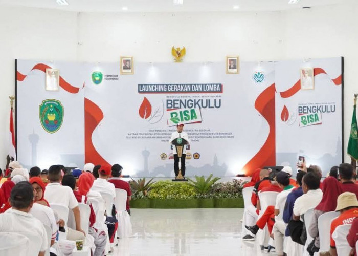 Gerakan Bengkulu BISA Dilaunching, Semangat Kota Bengkulu jadi Indah dan Bebas Sampah