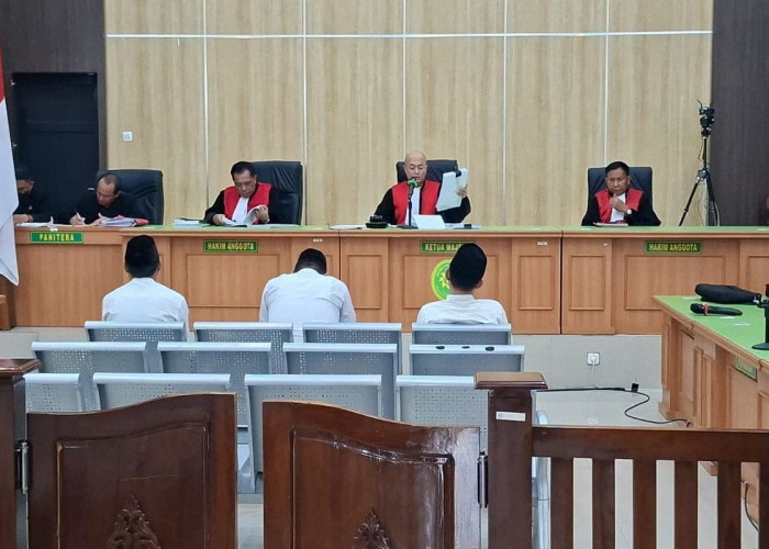 Tiga Mantan Pejabat Desa Dusun Tengah Divonis Bersalah Korupsi Dana Desa Rp577 Juta