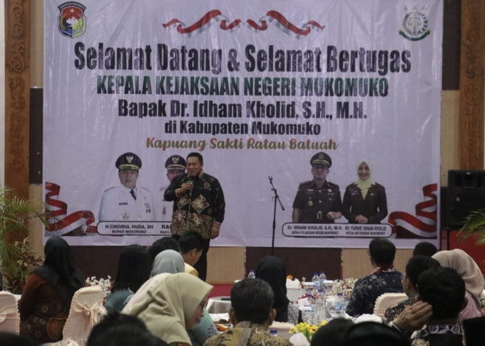Dr. Idham Kholid Resmi Jabat Kajari Mukomuko, Sinergi Forkopimda Kian Solid