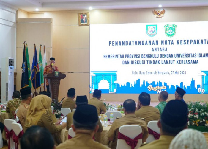 Pemprov Bengkulu Teken Nota Kesepakatan Kerja Sama dengan Universitas Islam Riau