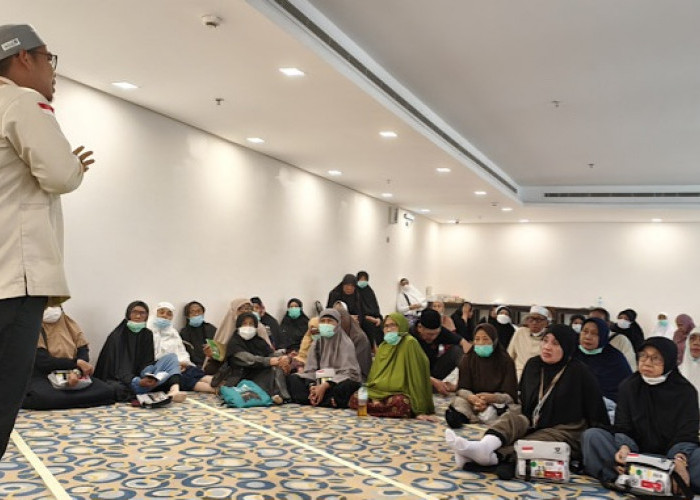 Hadapi Rangkaian Berat Arafah-Muzdalifah-Mina, Ratusan JCH Bengkulu Matangkan Stamina dan Alur Ibadah