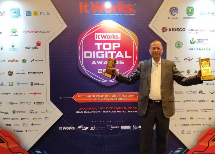 Bank Bengkulu Raih Top Digital Award 2022