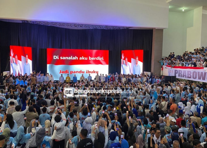 Ini Program dan Janji Prabowo saat Kampanye di Bengkulu 