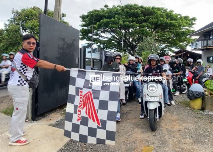 Nuansa Romantis Warnai Rolling City Scoopy di Tepian Danau Bengkulu