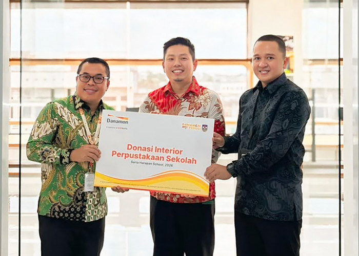 Danamon Perkuat Literasi Keuangan Generasi Muda melalui Revitalisasi Perpustakaan di Jambi