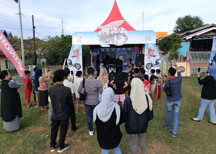 Astra Motor Bengkulu Gelar Mini Launching Honda Scoopy di Tiga Lokasi, Lomba, Game, dan Edukasi Safety Riding