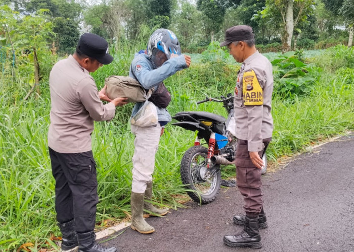 Polsek Selupu Rejang Gelar Razia Sajam dan Senpi 