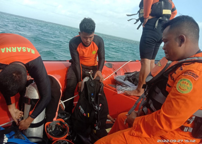 Nelayan yang Tenggelam di Perairan Pulau Tikus Bengkulu Belum Ditemukan, Basarnas Turunkan 2 Tim
