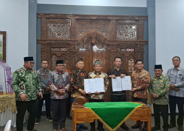 Pemkab Rejang Lebong dan Pemkot Bengkulu Teken MoU Pengembangan Pariwisata