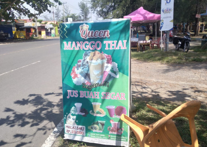 Queen Mango Thai: Jus Buah Segar Viral yang Menggugah Selera di Pantai Panjang