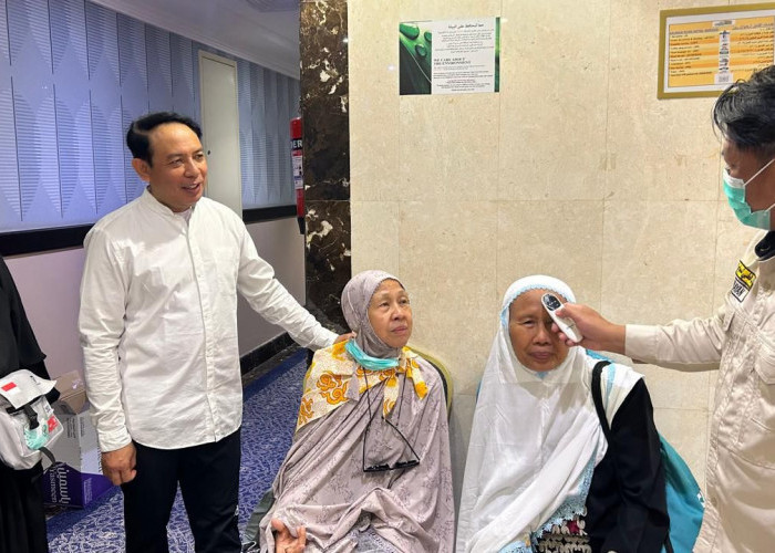 Wali Kota Bengkulu Inisiasi Posko Kesehatan di Depan Kamar Saat Ibadah Haji di Madinah