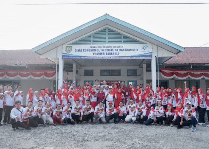 Semarak HUT RI ke-81, Dinas Kominfotik Provinsi Bengkulu Gelar Lomba Unik dan Seru