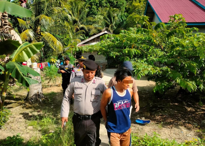 Satu Tahun DPO, Warga Enggano Bengkulu Utara Dibekuk Polisi, Kasusnya Bikin Geleng Kepala