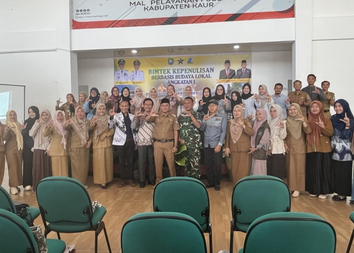 Gandeng Perpusnas RI, Dinas Perpustakaan Kaur Latih 50 Penulis Pemula Dokumentasikan Budaya Lokal