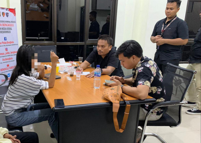 Muat Konten Asusila, Selebgram asal Bengkulu Ditangkap