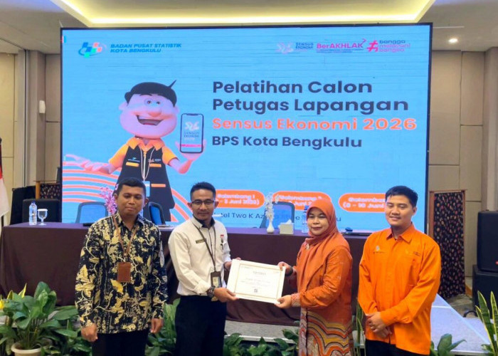 BPS Bengkulu Bekali Petugas Sensus Ekonomi Keterampilan Komunikasi, Bangun Kepercayaan Demi Data Berkualitas