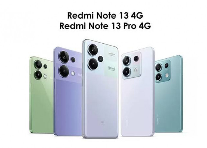 2 Ponsel Kakak Beradik: Redmi Note 13 4G dan Redmi Note 13 Pro 4G, Selisih Harga 1 Jutaan, Ini Spesifikasinya