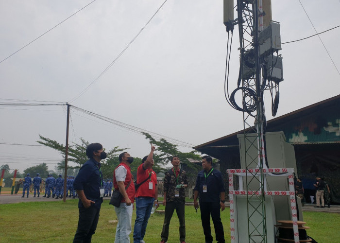 Jaringan 4G/LTE Telkomsel Dukung Latihan Perang Latma Super Garuda Shield Di Puslatpur TNI OKU Timur