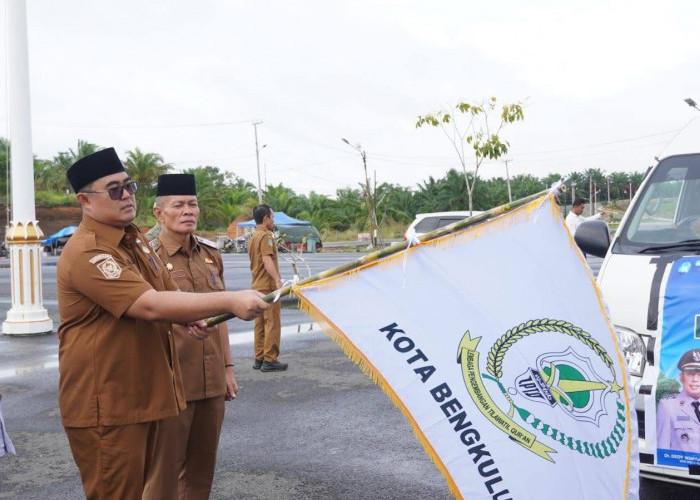 Pemkot Bengkulu Lepas 32 Kafilah MTQ ke-37 Provinsi Bengkulu, Targetkan Juara Umum