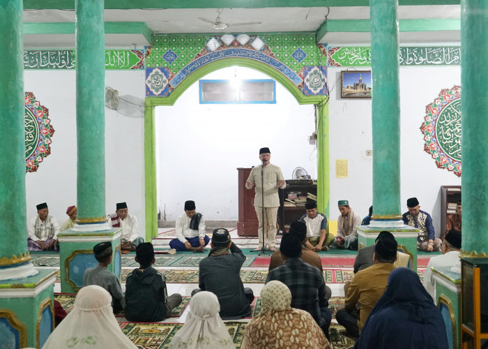 Gubernur Rohidin Mersyah Gelontorkan Dana Rp 300 Juta untuk Pembanguan Masjid Al-Ikhlas Desa Suka Merindu