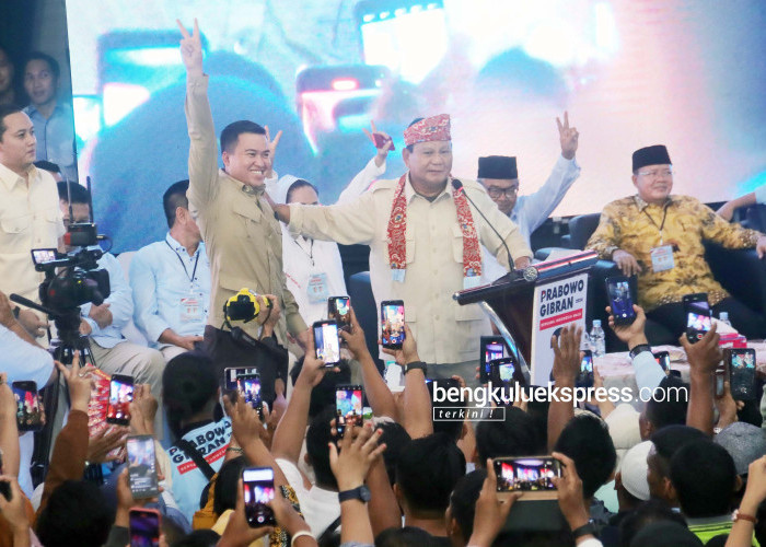 Prabowo Perkenalkan Sekretaris Pribadinya Putra Asli Bengkulu 
