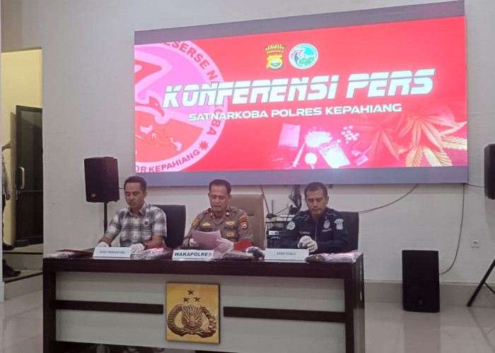  Polres Kepahiang Gulung Jaringan Narkoba, Residivis Sabu dan Empat Penyalahguna Ganja Ringkus