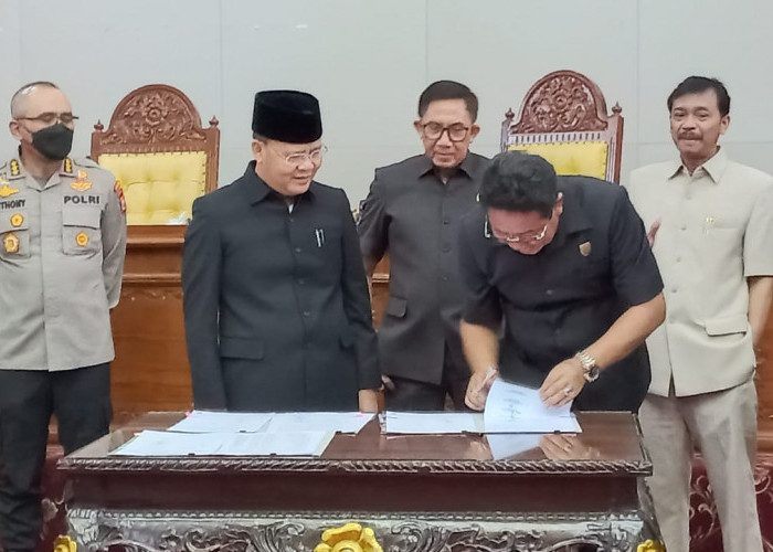 APBD Perubahan Provinsi Bengkulu Disahkan 19 September