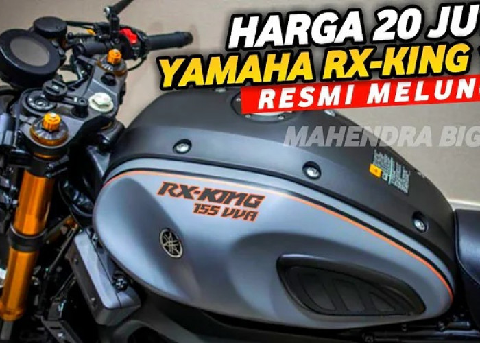 Yamaha RX King 2023 Diproduksi Lagi, Mesin Lebih Besar dengan Tampilan Sporty