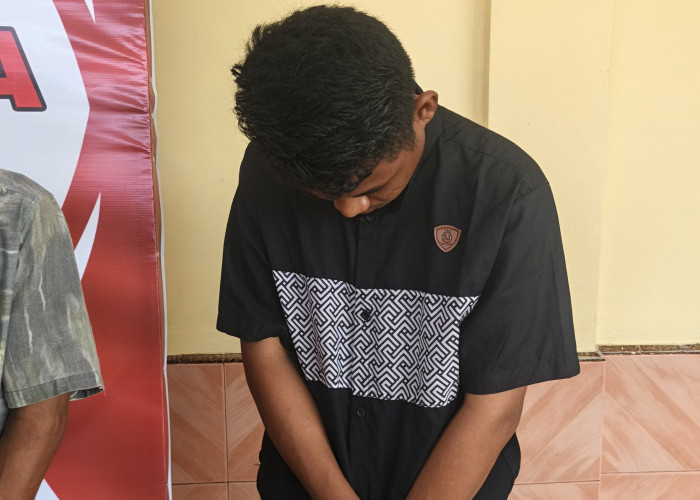 Imam Kurniawan Ditangkap Polsek Teluk Segara Usai Gelapkan Motor dan Uangnya Dipakai Judi Online