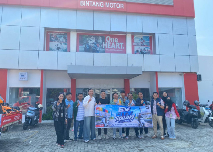 Astra Motor Bengkulu Ajak Masyarakat Kenal Lebih Dekat Motor Listrik Ramah Lingkungan Lewat EV City Rolling