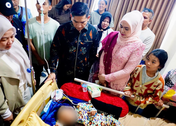 Plt Bupati Rejang Lebong Jenguk Bocah Korban Penculikan