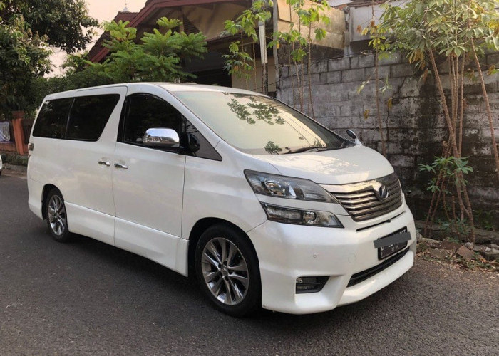 Minat Mobil Mewah Toyota Vellfire? Siapkan Modal Minimal Rp 300 jutaan