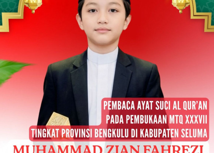 Qori Internasional Juara MTQ Irak Meriahkan Pembukaan MTQ XXXVII Bengkulu di Seluma