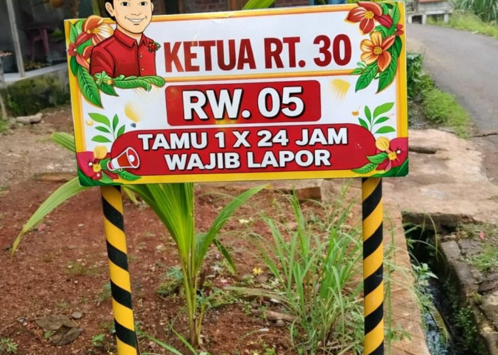 Perketat Pengawasan Lingkungan, Pemkot Bengkulu Wajibkan Plang RT dan Tamu Lapor 1x24 Jam