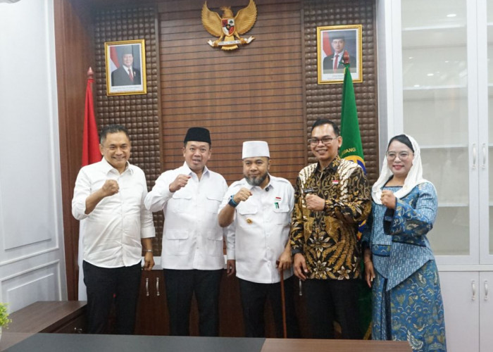 Temui Menteri ATR/BPN,  Gubernur Bengkulu Didampingi Senator Destita Bahas Isu Pertanahan