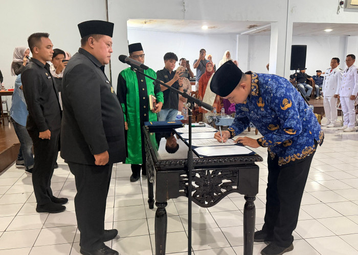 Bupati Mukomuko Jamin Mutasi 109 Pejabat Pemkab Mukomuko Tanpa Transaksional