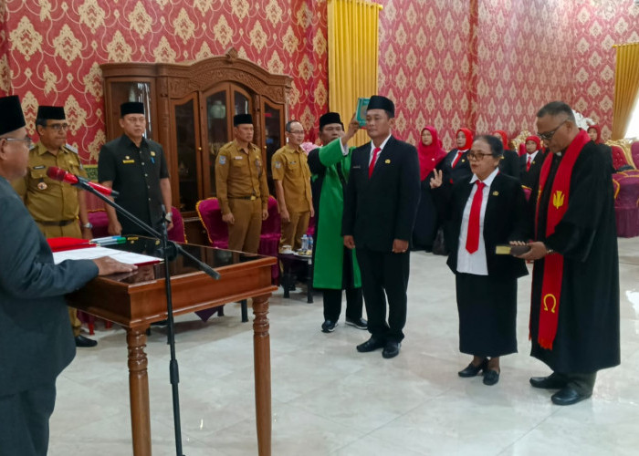 25 Kepala Sekolah Dilantik, Pemkab Bengkulu Utara Perkuat Mutu Pendidikan